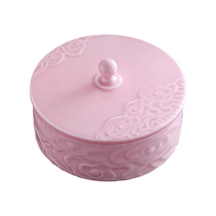 Homyl Atıştırmalık Tabak Çok Amaçlı Somun Ve Şeker Pembe