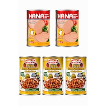 Tavuk Salam 380 Gr X2 + Kimyonlu Bakla Konservesi 400 Gr X3