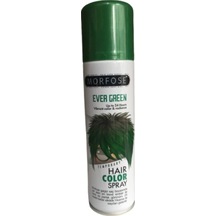 Morfose Hair Color Geçici Renkli Saç Spreyi Yeşil