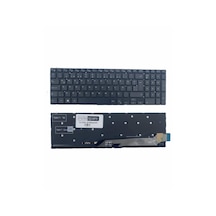 Dell İle Uyumlu Inspiron P75f012, P75f013, P75f106, P75f107 Işıklı Klavye Siyah Tr