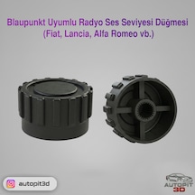 Blaupunkt Uyumlu Radyo Ses Seviyesi Düğmesi Fiat, Lancia, Alfa Romeo Vb.