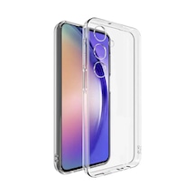 Ekılıf - Samsung Galaxy A35 Uyumlu Kılıf Slim Fitt 2mm Anti Shock Silikon - Şeffaf