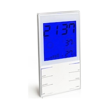 Tfa Dijital Kablosuz Hava İstasyonu Saat Alarm Takvim Sıcaklık Nem Ölçerli 35.1102.02