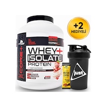 Mustang Nutrition Core+ Series Isolate Whey Protein Tozu 1800 Gr 60 Servis Çilekli Pasta + Shaker + Protein Kahve Hediyeli Çilek Aromalı