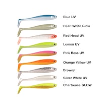 Ryuji Panic Shad 9cm 5.5gr Tekli Silikon Yem - Orange Yellow