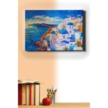 Webstyle Sayılarla Boyama Seti Kasnaklı Akdeniz Sahili 40 X 50 Cm