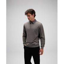 Ellesse Erkek Polo Sweatshirt Em607 Antrasit