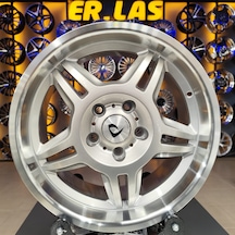 4 Adet Bk-657 8 17 5 120 Et41 72.56 Sılver Mack Jant Takım