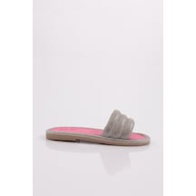 Dgn 3060 Kadin Düz Taban Taşli Terlik 3060-2219-R14452 Fuşya