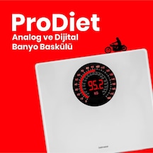 Goldmaster Prodiet Geniş Ekranlı Dijital Ses Özellikli Tartı Baskül