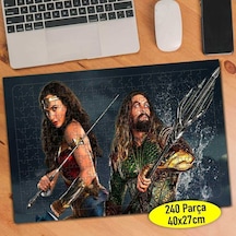 Wonder Women Ve Arkadaşı 240 Parça Puzzle Yapboz Tablo-10595