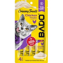 5 Adet Bado Tavuklu Krema Ödül Maması 4x15 Gr