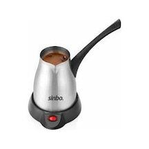 Çelik Elektrikli Cezve Türk Kahve Makinesi - 5fincan 400ml Kablosuz Kullanım- 360 Döner 700w Scm-2957 Timya/go1395 199750
