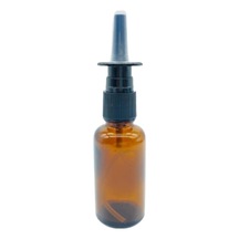 30Ml Cam Amberli Burun Sprey Başlık Beyaz (10 Adet)