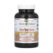 Amazing Nutrition, Berberine, 120 Capsules 500 Mg Per Capsule Aromasız