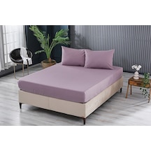 Doqu Home Colourful Fitted Çarşaf Tek Kişilik - Lila