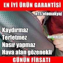 Dacia Duster Ve Dokker Uyumlu Deri Direksiyon Kılıfı Dikme