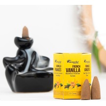 Aromatika Fransız Vanilyası Aromalı Geri Akışlı Şelale Tütsü