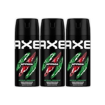 Axe Africa Erkek Deodorant & Bodyspray 48 Saat Ferahlık 150 Ml X3