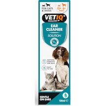 Vet İq Ear Cleaner Kedi&köpek Için Kulak Temizleme Solüsyonu 100 Ml