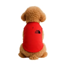 Kedi Ve Köpek Kıyafeti & Elbisesi Kırmızı The Dog Face Atlet M