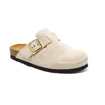 Capuccıno Terlik Kadın 17d5 Frau Velour-s Cappuccino Taupe Capuccıno Krem