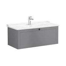 Vitra Root Classic Tek Çekmeceli Lavabo Dolabı 100 Cm 68829 Çok Renkli