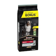 Orta Irk Yetişkin Kuru Köpek Maması Kuzu Etli 14+2.5 Kg