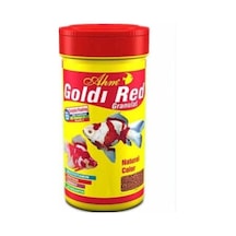 Ahm Goldi Red Granulat Japon Balığı Yemi 1000 Ml