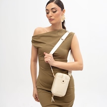 Sisley Beyaz Çapraz Çanta Kadın Sly 315 Sısley