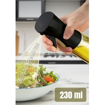 Sprey Yağdanlık, Airfryer İçin Yağdanlık Püskürtmeli Sprey Cam Şişe Zeytinyağı Sirke Püskürtüc Siyah Diğer