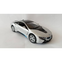Bmw İ8 Çek Bırak Model Araç 13cm Gri