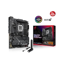 Asus Rog Strıx X870e-h Gamıng Wıfı7, 4xddr5, 4xm.2, Dp, Hdmı, Type-c, Pcıe 5.0, Wi-fi 7, Bluetooth V5.4, Am5 Soket Gamıng Anakart