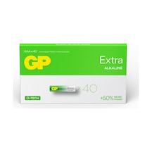 Gp Aaa Boy Extra Alkalin İnce Kalem Pil 40 Lı Paket
