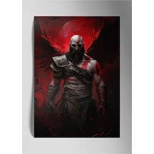 God Of War Kratos - Metal Tablo