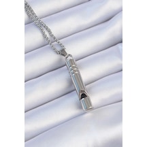 Acil Durum Düdüğü 316l Çelik Kararma Yapmaz Yüksek Desibel Kolye Unisex Çok Renkli