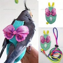 Willowhaven S M L Kuş Uçuş Tulumu Yıkanabilir Ayarlanabilir Polyester Evcil Hayvan Kıyafeti