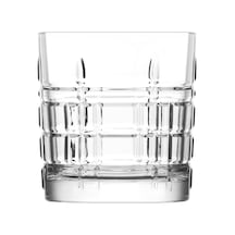 LAV Brit Cam Meşrubat Bardağı 4'lü 325 ml (Viski/Kokteyl Bardağı )
