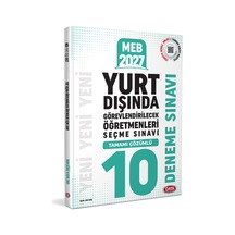 Data 2027 Meb Yurt Dışında Görevlendirilecek Öğretmenleri Seçme Sınavı Tamamı Çözümlü 10 Deneme Sınavı