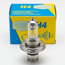 Trıfa H4 60/55 Watt 12v P43t Halojen Far Ampulü 1 Adet Sarı 016661