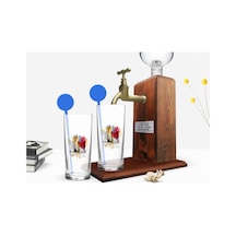 Kişiye Özel Renkli Baskılı Newyork Tasarımlı İkili Vodka Bardağı