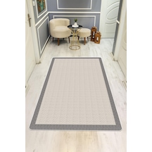 Modern Desenli Dijital Baskı Kaymaz Taban Halı H0268 Renkli