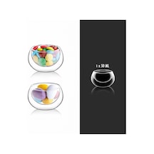 Hometarz 6 Lı Cam Lokumluk Kahve Yanı Lokumluk 6 Lı Set 50 Ml