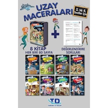 Uzay Maceraları 3. Ve 4.sınıf 8 Kitap Kutulu Okuma Seti