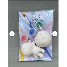 Uzay Set/boyayın Seti,kendin Yap,dıy,doğum Günü Hediyesi, Tatil Hediyesi / 15 Adet