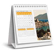 2026 Türkiye Manzara Masa Takvimi-16x15 Cm