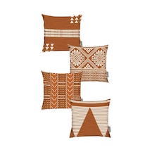Etnik 4'lü 50x50 Kırlent Kılıfı Rhp5009 Diğer