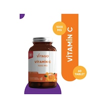 Vitago Premium Vitamin C 1000 MG İçeren Takviye Edici Gıda 60 Tablet