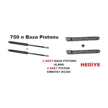 Kalite 2 Adet 750 N Baza Amortisörü Baza Pistonu N11.36929