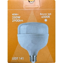 10 Adet Osaka 40w 250w Beyaz Işık E27 Duylu Kalın Duy Led Torch Ampul
